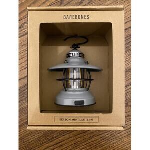 Barebones LIV-293 Edison Mini Lantern LED Gray